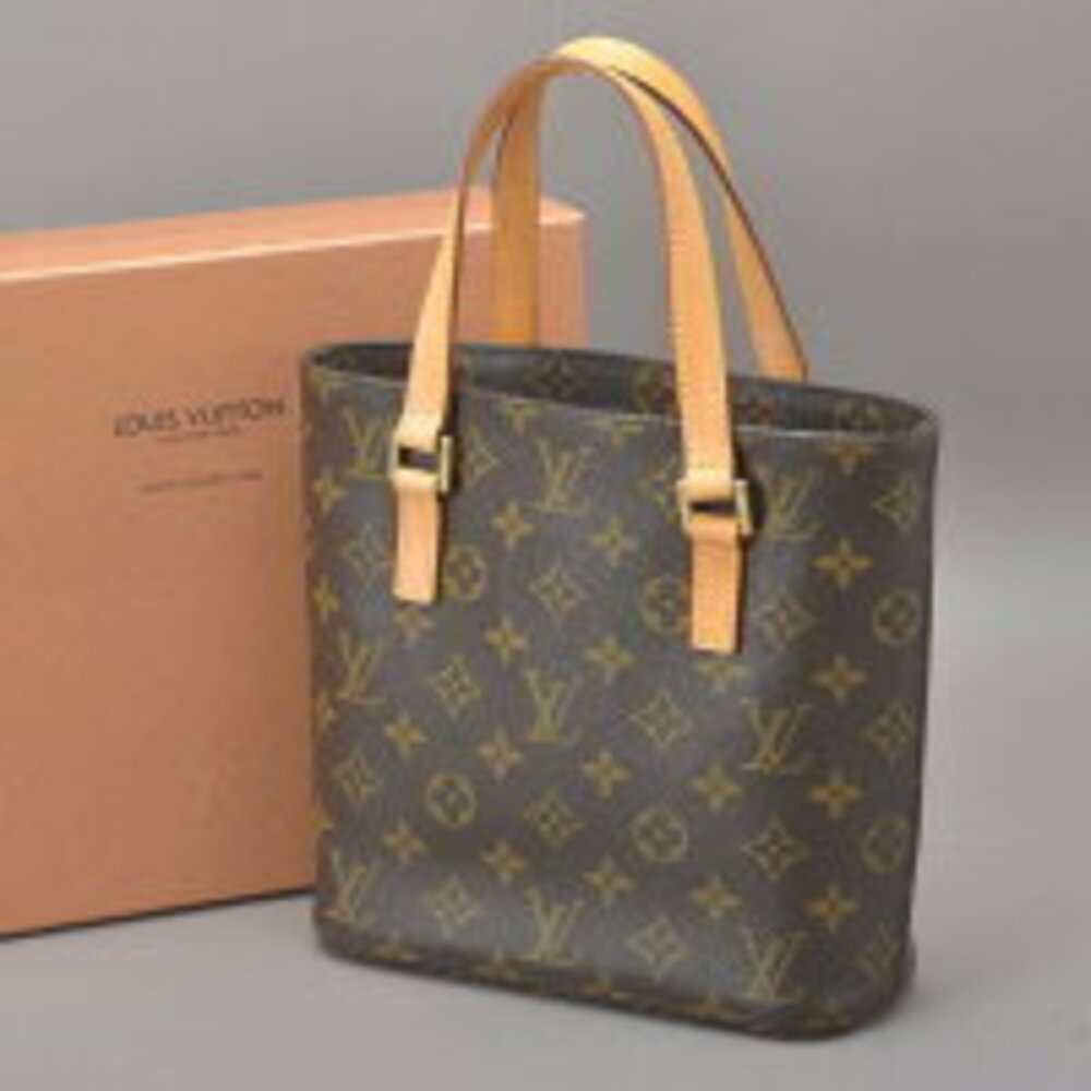 Louis Vuitton Vavin handbag tote bag Monogram leather standing Meb aka